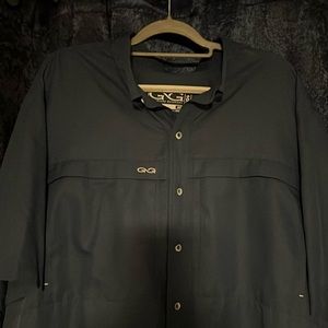 Blue GAMEGUARD Button Down Shirt Sz 4x